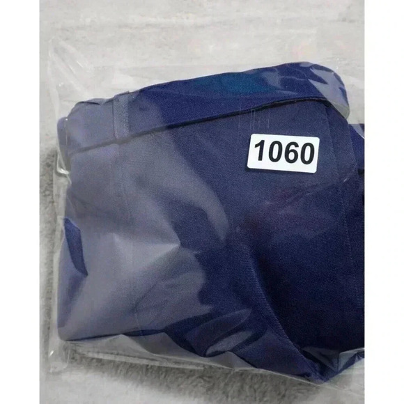 Vintage Koret Blue A line Midi Skirt with Belt size 14 - Picture 13 of 13